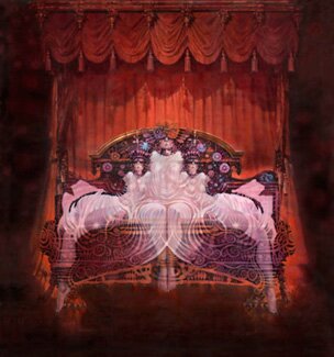 "Splendeurs des Courtisanes" - Fine Art by Ted CoConis