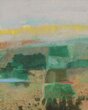 "Green Fields" - Oil Painting by Mark English