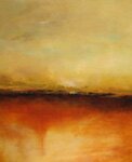 "High Road" - Abstract Painting by Michael Ethridge