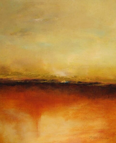 "High Road" - Acrylic Painting by Michael Ethridge