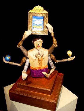 "Cloud Nine" - Sculpture by Elizabeth Frank