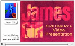 James Gill - We are proud to feature the Pop Art of James Gill - CLICK HERE FOR A VIDEO PRESENTATION