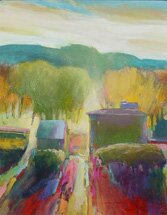 "My Neighbor's House #820" - Landscape Art by Mark Gould