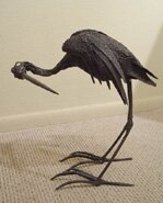 "Rosco" - Steel Bird Sculptures by Nina Scott-Hansen