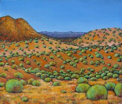 "Desert Afternoon" - Southwest Landscape Painting by Johnathan Harris