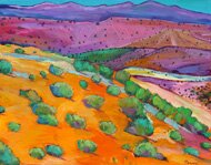 "Sage Slopes" - Southwest Desert Landscape by Johnathan Harris