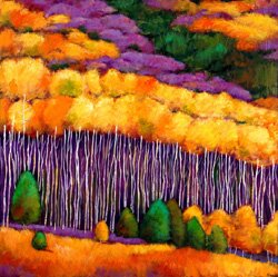 "Seasonal Solitude" - Landscape Art by Johnathan Harris