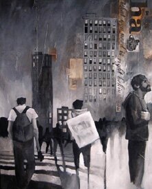 "Gather Your Thoughts" - Urban Art by Jonathan Howard