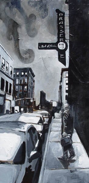 "The Getaway" - Artwork by Jonathan Howard