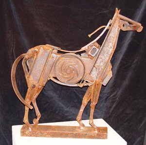 "Refined" - Horse Sculptures by Dixie Jewett