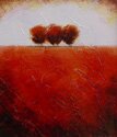 "Brothers III" - Acrylic Tree Painting by Ed Klink