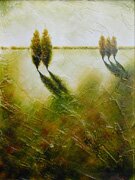 "Center of Attention" - Tree Paintings by Ed Klink