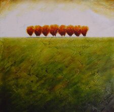 "Green Fields Forever" - Tree Paintings by Ed Klink