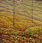 "October" - Artwork by Gerald Moore, A Featured Artist at the Lanning Gallery [Sedona, Arizona]
