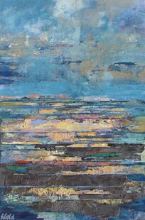 "Implied Landscape 888" - Paintings by Hans Schiebold