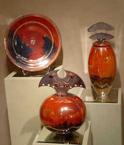 3 Ceramic Pieces by Bob Smith