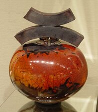 "Lidded Pot-Tubes" - Ceramics by Bob Smith