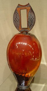 "Lidded Vase 175" - Unique Ceramic Vessels by Bob Smith