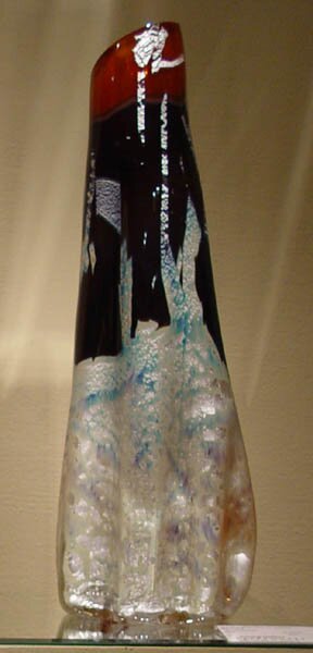 "Malibar" - Unique Glass by Randi Solin
