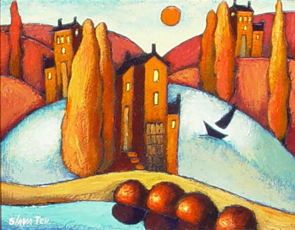"Parting Day" - Artwork by Slava Tch