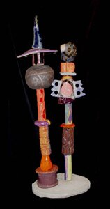 "Arch Friends" - Ceramic Sculpture by Russ Vogt