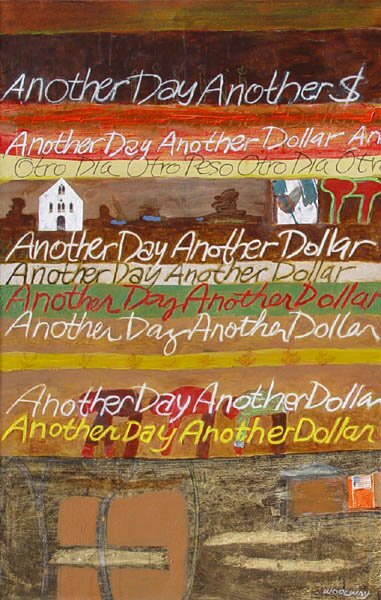 "Another Day Another Dollar #49" - Paintings by Billy Woolway