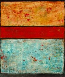 "Tuscany Series VII" - Painting by Ani Yellowhammer