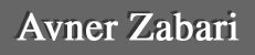 Avner Zabari  - A Featured Artist for the Lanning Gallery [Sedona, Arizona]