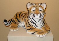 Nuborn Tiger - Artwork by Anne Andersson