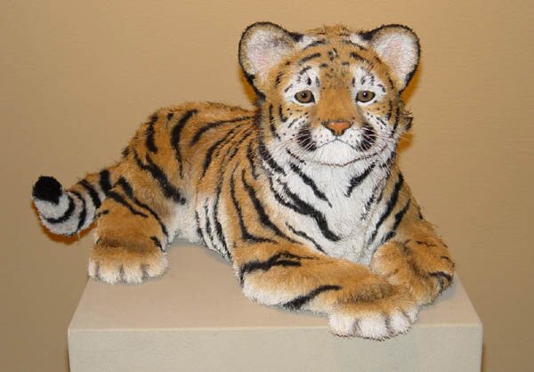 Nuborn Tiger - Artwork by Anne Andersson