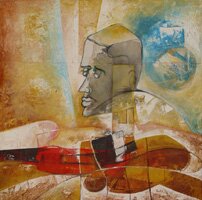 Shining Head - Artwork by Abdoul Boly
