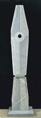 "Future Plan" - Steatite Sculpture by Paul Braun