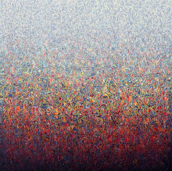 "Split Riff" - Abstract Artwork by Richard Bruland