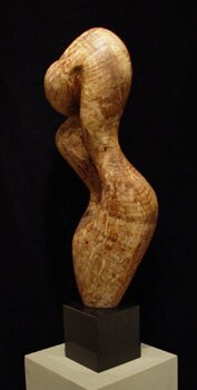 "Organic" - Unique Sculpture by Kathleen Caricof