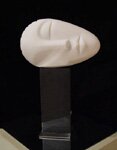 "Stillness" - Marble Sculpture by Kathleen Caricof