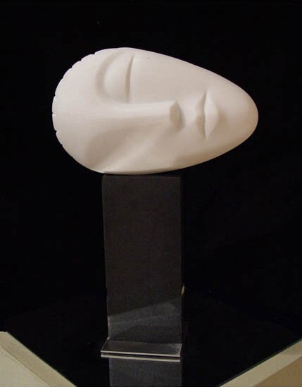 "Stillness" - Marble Sculpture by Kathleen Caricof