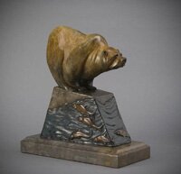 "Daydreamer I" - Bear Sculpture by Kim Chavez