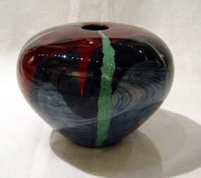 "Angry Skies #376" - Pine Vessels by Robert Cherry
