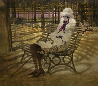 "L�Esprit d�une Joie Calme" - Giclee by Ted CoConis
