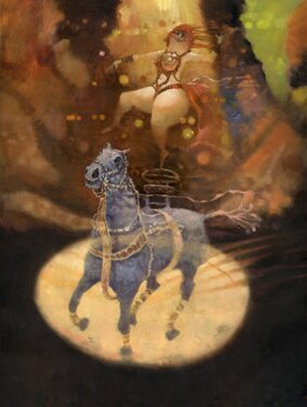 "Cirque de Paris" - Giclee on Canvas by Ted CoConis