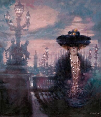 "Pont Alexandre III" - Fine Art by Ted CoConis