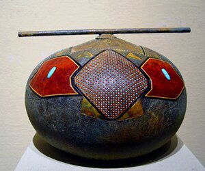 "Zen Vessel" - Mixed Media Art by Bill Colligen