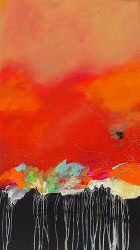 "Calm" - Abstract Paintings by Gregory Deane