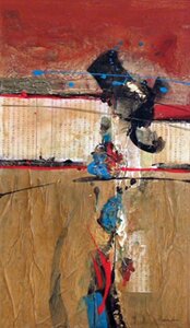 "Pages - Time Ago" - Abstract Artwork by Gregory Deane