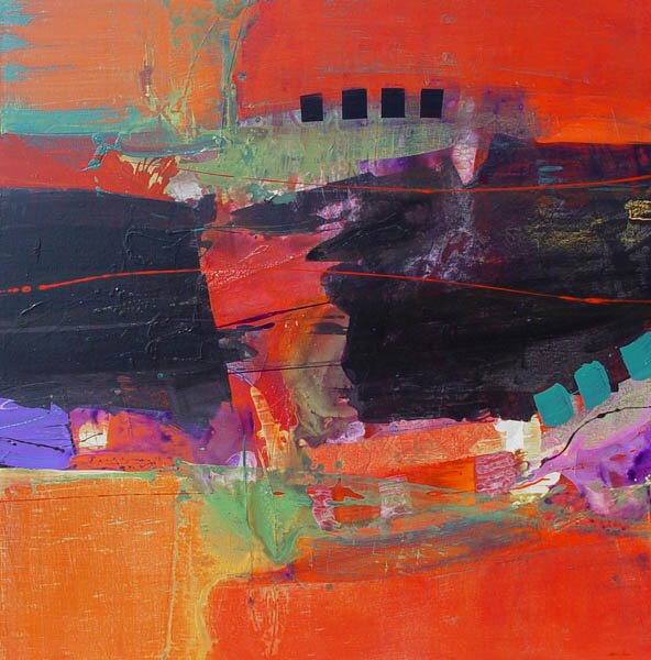 "Thwack" - Abstract Art by Gregory Deane