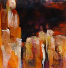 "Goddesses of Bryce" - Artwork by Ellen de Jongh