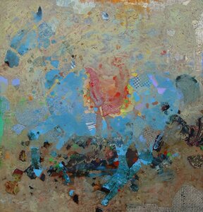 "Blue Pony II" - Fine Art Paintings by Mark English