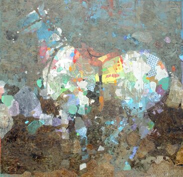 "Mosaic Mare" - Horse Artwork by Mark English