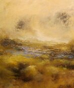 "Woven Dreams (diptych)" - Abstract Paintings by Michael Athridge