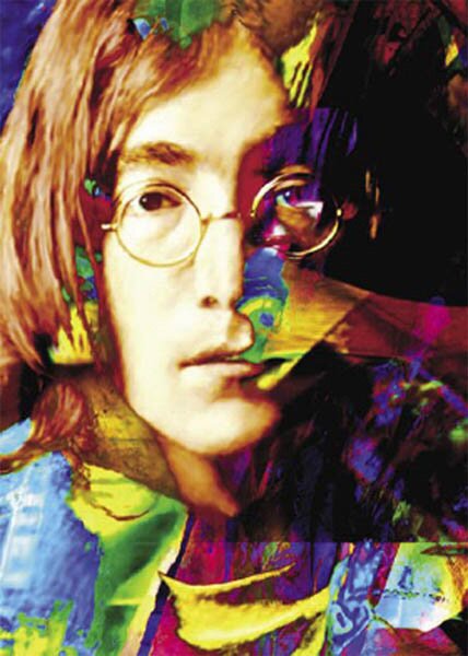 "John Study 4" - Beatles Art Prints by James Gill